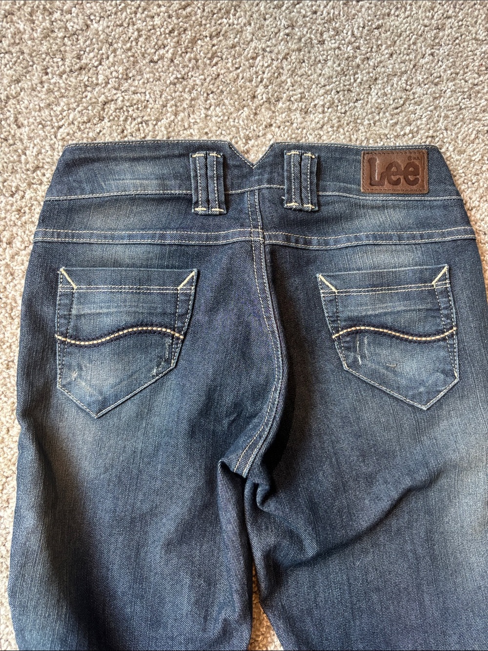 Lee Women's Faded Indigo Skinny Jeans